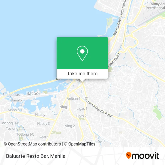Baluarte Resto Bar map
