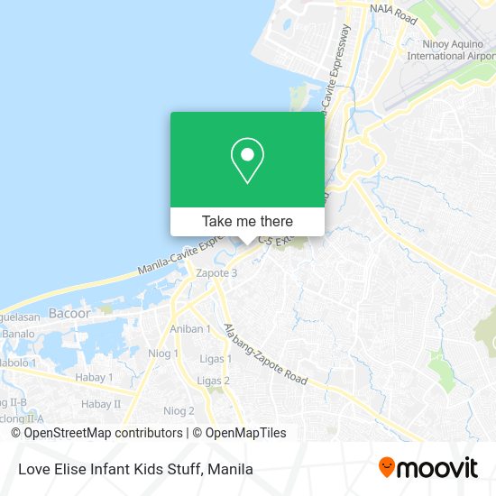 Love Elise Infant Kids Stuff map