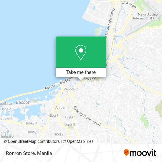 Ronron Store map