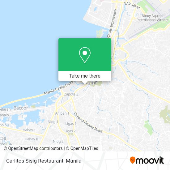 Carlitos Sisig Restaurant map