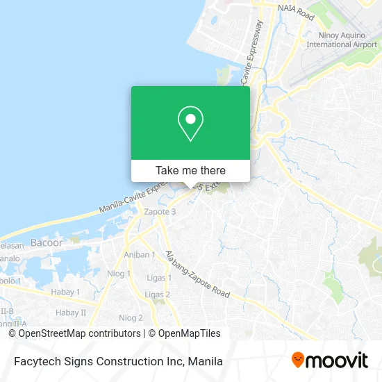 Facytech Signs Construction Inc map
