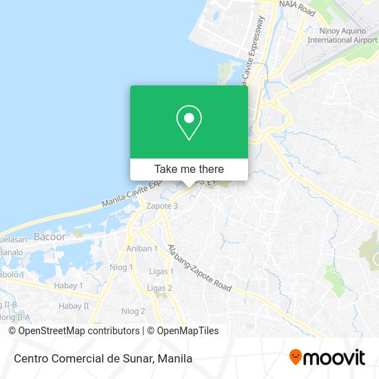 Centro Comercial de Sunar map