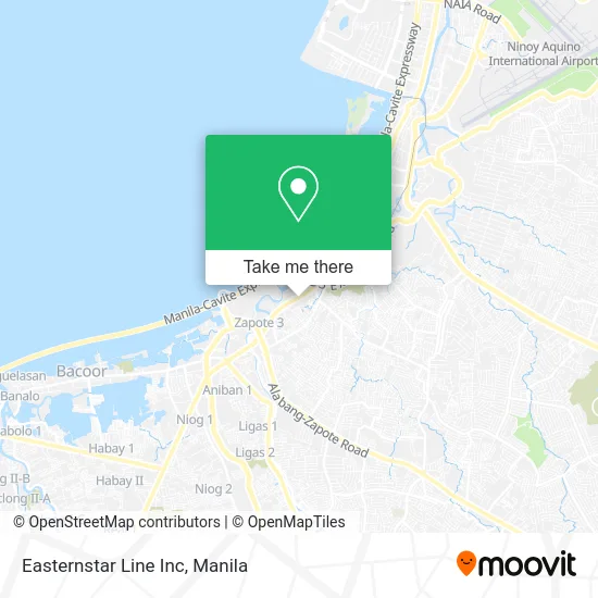 Easternstar Line Inc map