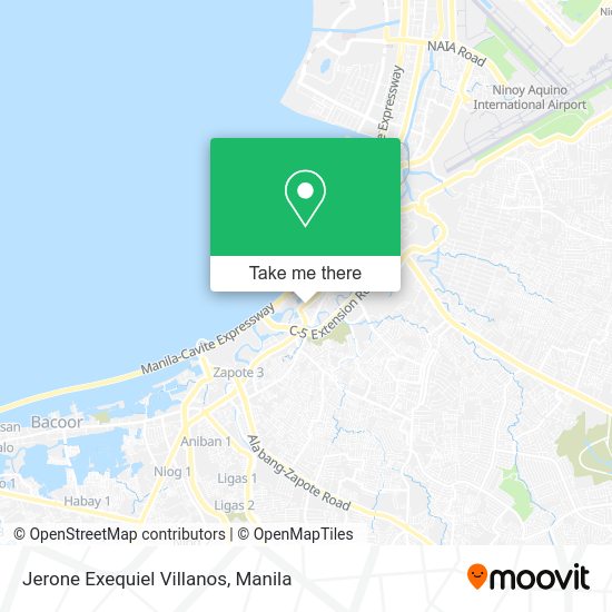 Jerone Exequiel Villanos map
