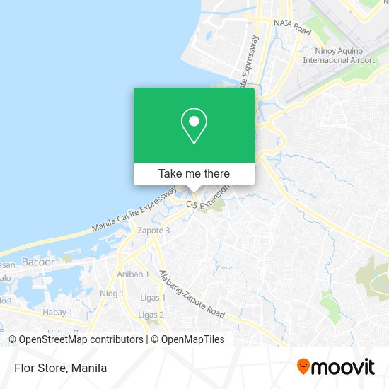 Flor Store map