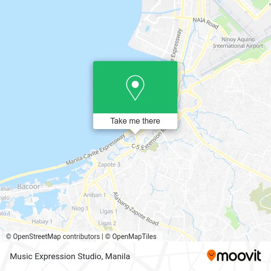 Music Expression Studio map