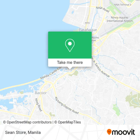 Sean Store map
