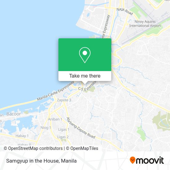 Samgyup in the House map