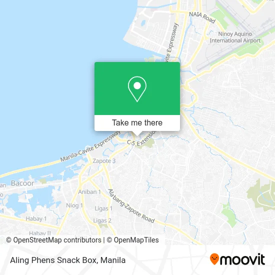 Aling Phens Snack Box map