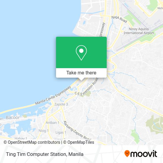 Ting Tim Computer Station map
