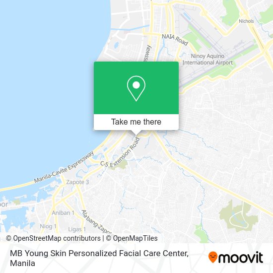 MB Young Skin Personalized Facial Care Center map