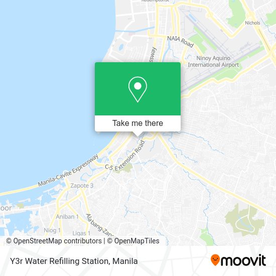 Y3r Water Refilling Station map