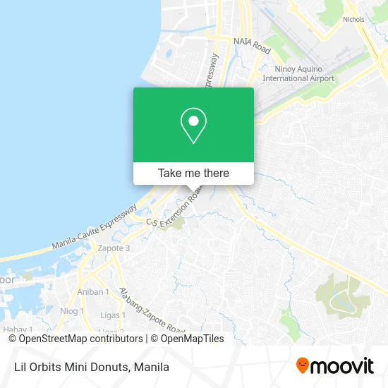 Lil Orbits Mini Donuts map