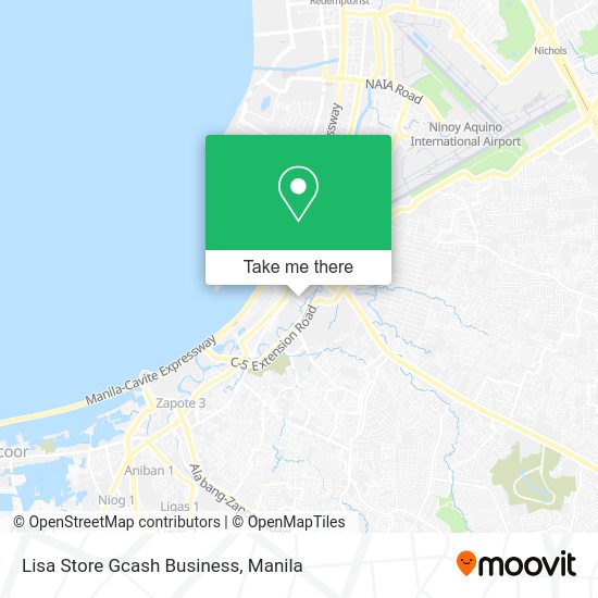 Lisa Store Gcash Business map