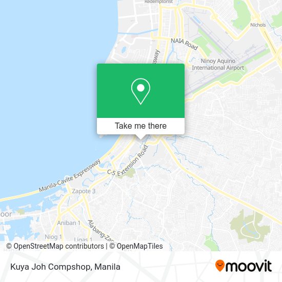 Kuya Joh Compshop map