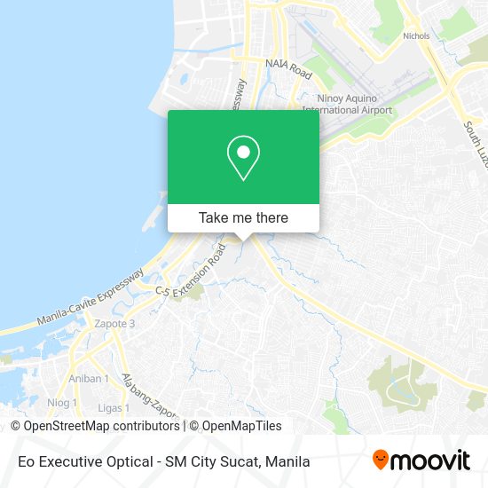 Eo Executive Optical - SM City Sucat map