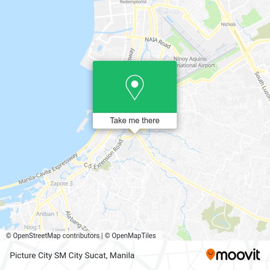 Picture City SM City Sucat map
