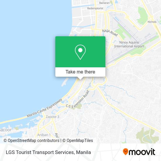 LGS Tourist Transport Services map
