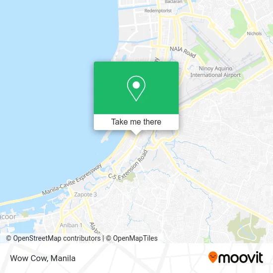 Wow Cow map