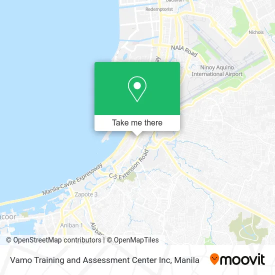 Vamo Training and Assessment Center Inc map