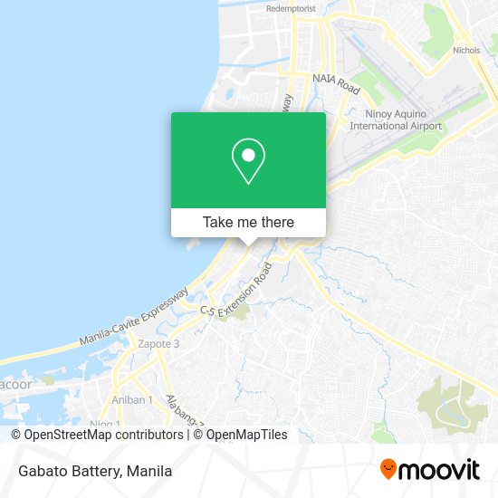 Gabato Battery map