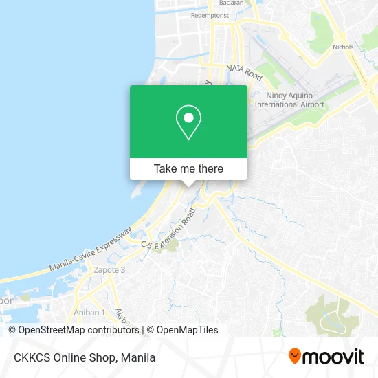 CKKCS Online Shop map