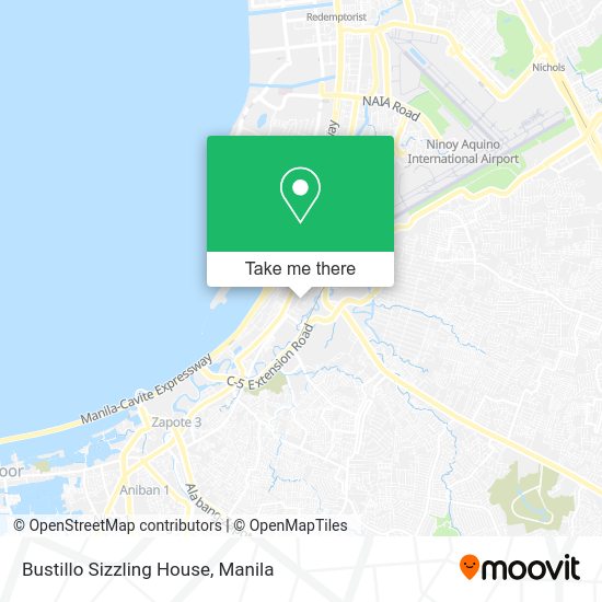 Bustillo Sizzling House map