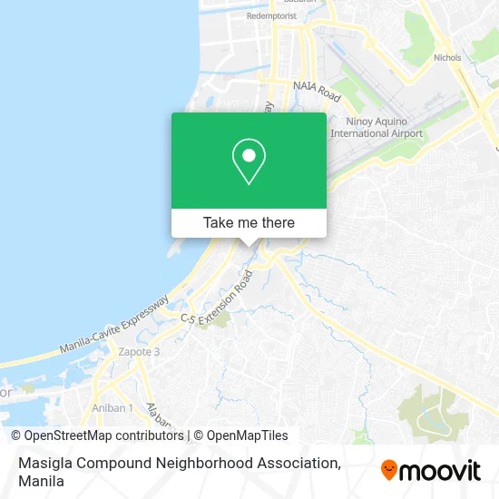 Masigla Compound Neighborhood Association map