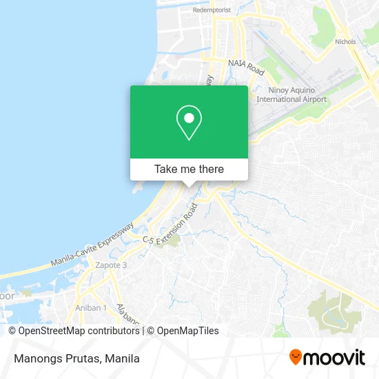 Manongs Prutas map
