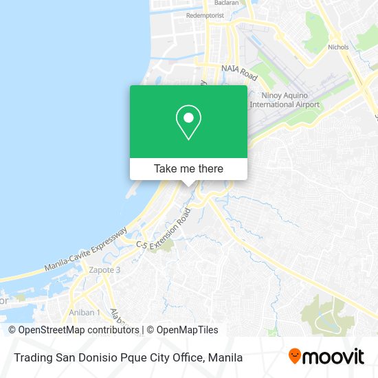 Trading San Donisio Pque City Office map