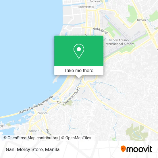 Gani Mercy Store map