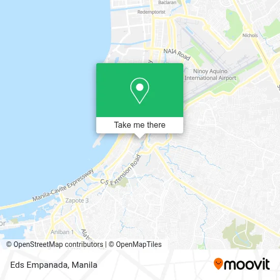 Eds Empanada map