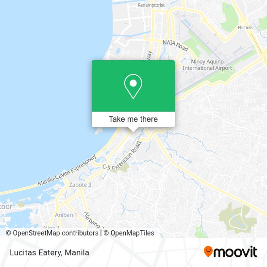 Lucitas Eatery map