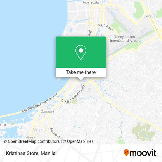 Kristinas Store map