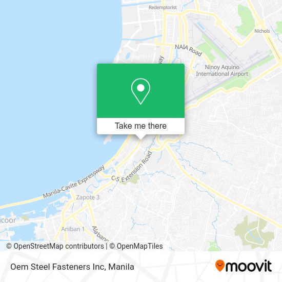 Oem Steel Fasteners Inc map