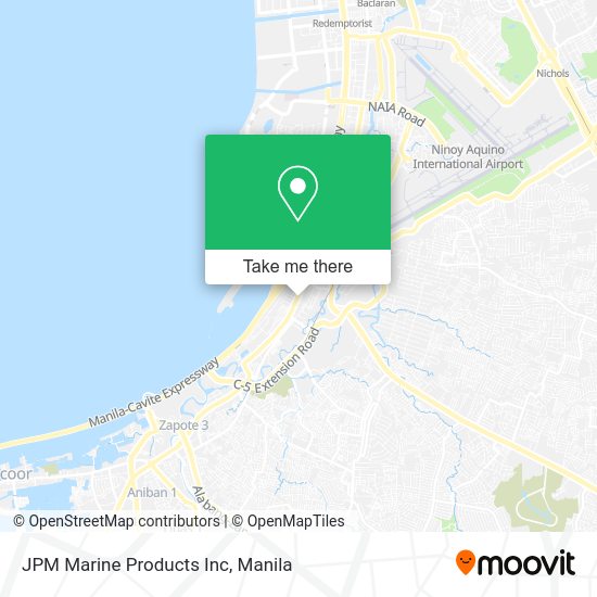 JPM Marine Products Inc map