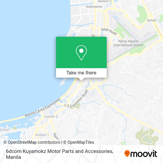 6dcom Kuyamokz Motor Parts and Accessories map