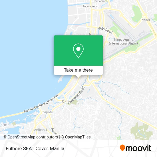 Fulbore SEAT Cover map
