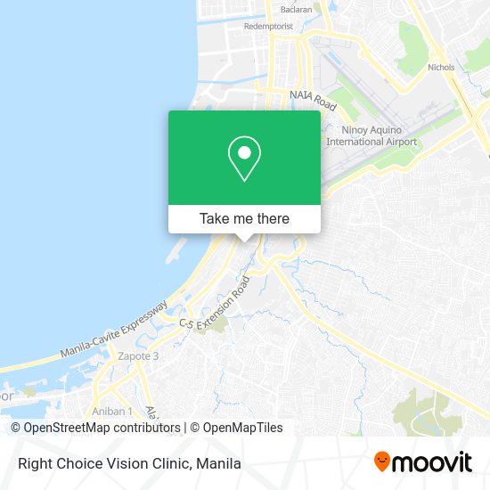 Right Choice Vision Clinic map