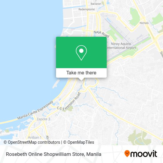 Rosebeth Online Shopwilliam Store map