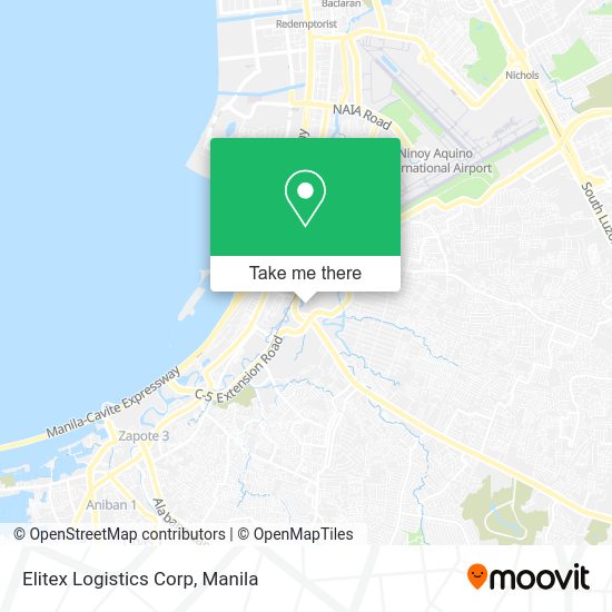 Elitex Logistics Corp map