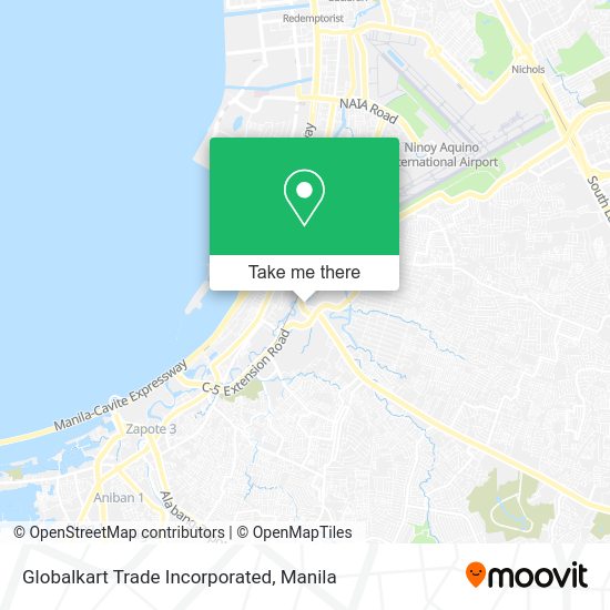 Globalkart Trade Incorporated map