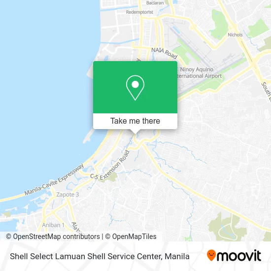 Shell Select Lamuan Shell Service Center map