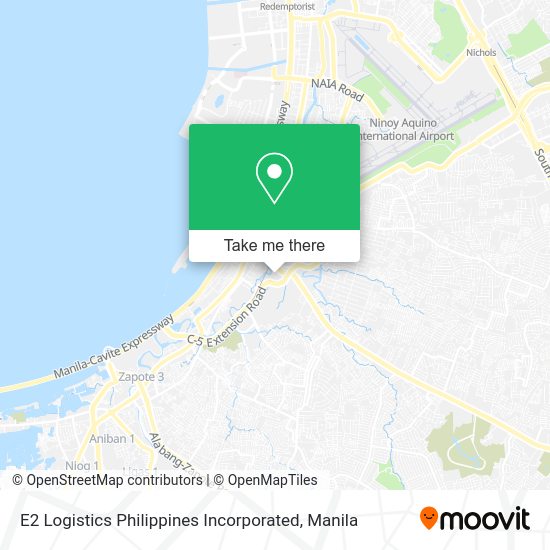 E2 Logistics Philippines Incorporated map