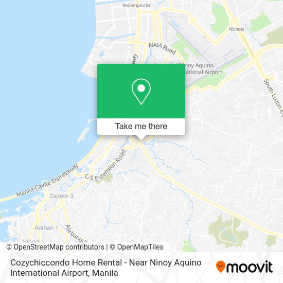 Cozychiccondo Home Rental - Near Ninoy Aquino International Airport map