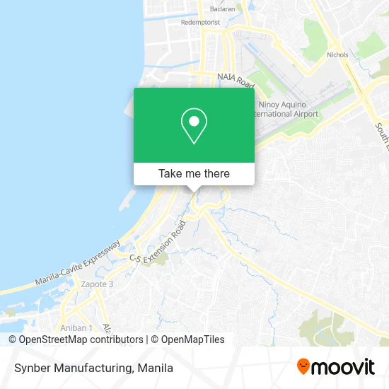 Synber Manufacturing map