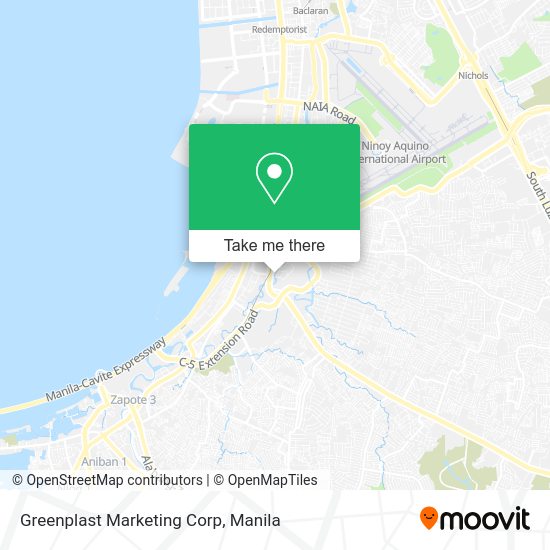 Greenplast Marketing Corp map