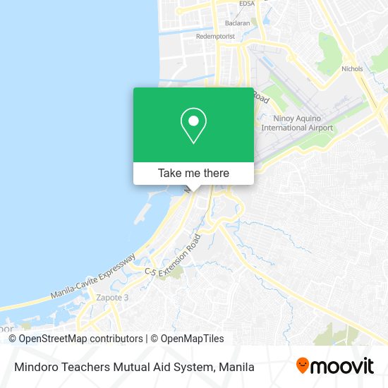 Mindoro Teachers Mutual Aid System map