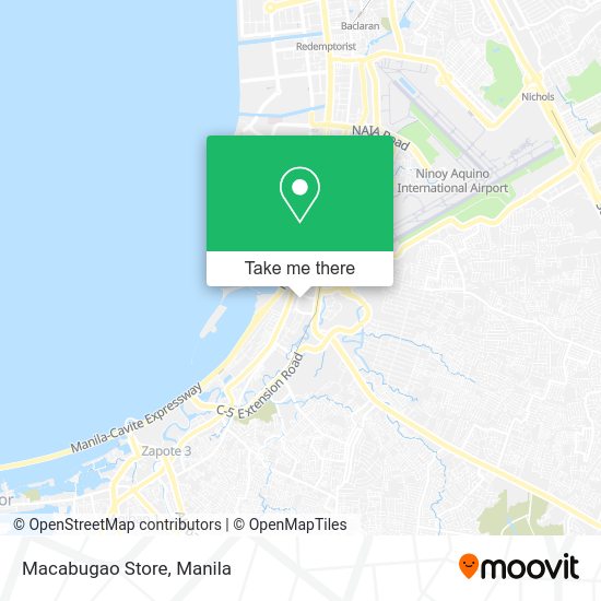 Macabugao Store map