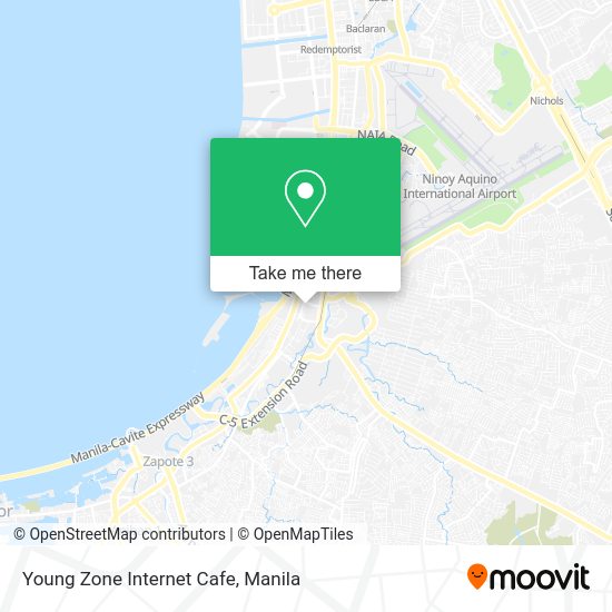 Young Zone Internet Cafe map